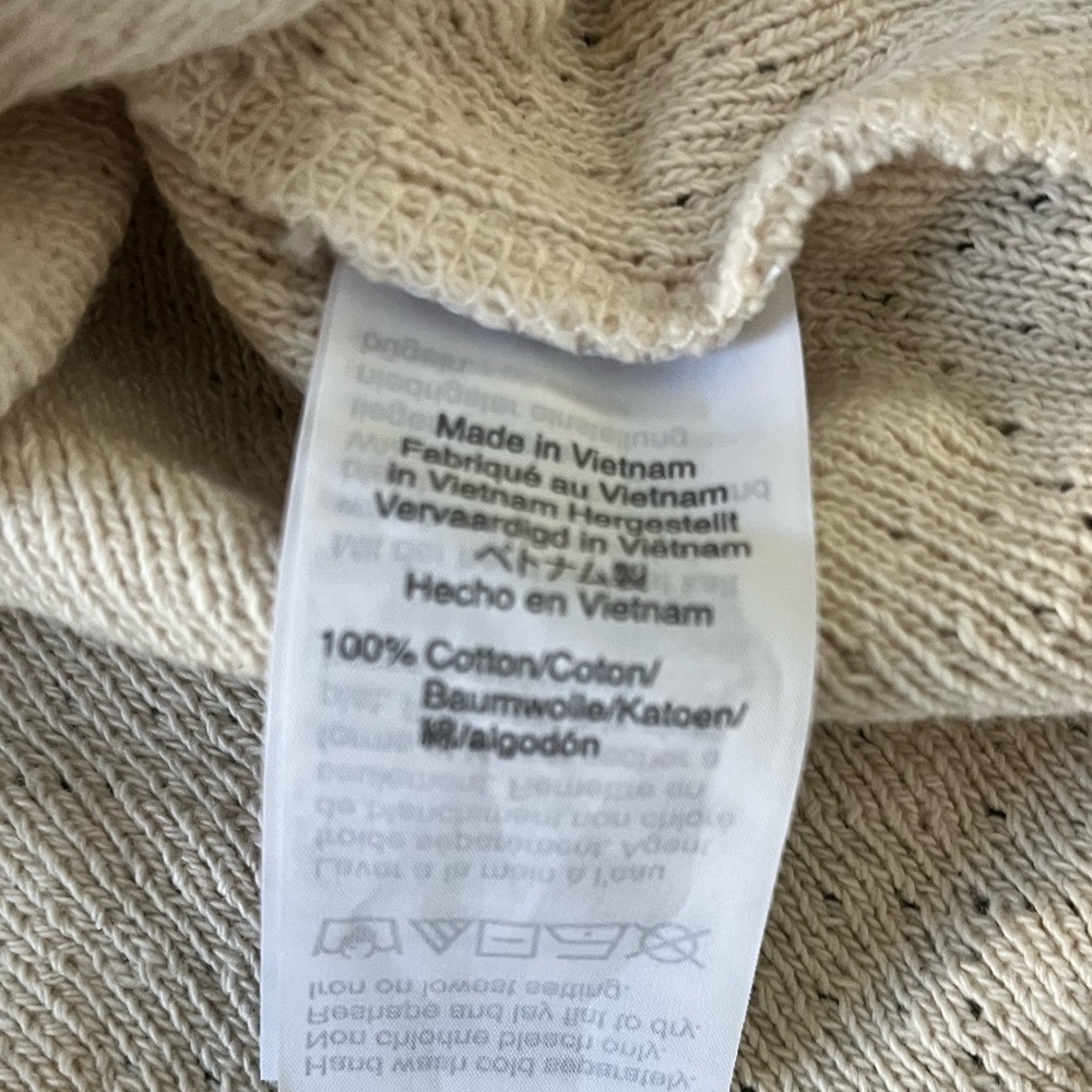 MADEWELL Women's Beige Ruffled Tank Top XSmall - Picture 5 of 5